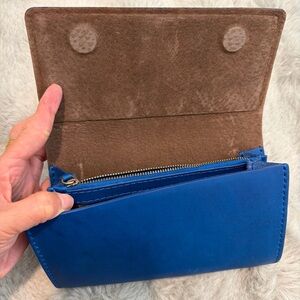 Chic Blue Women's Clutch
